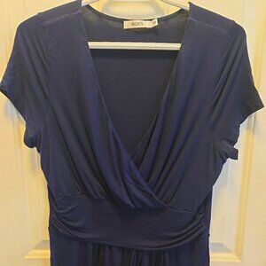Ricki's blue peplum top